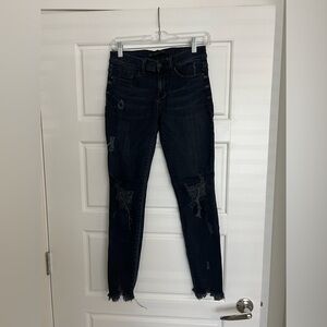 SP Black Label size 27 black ripped jeans